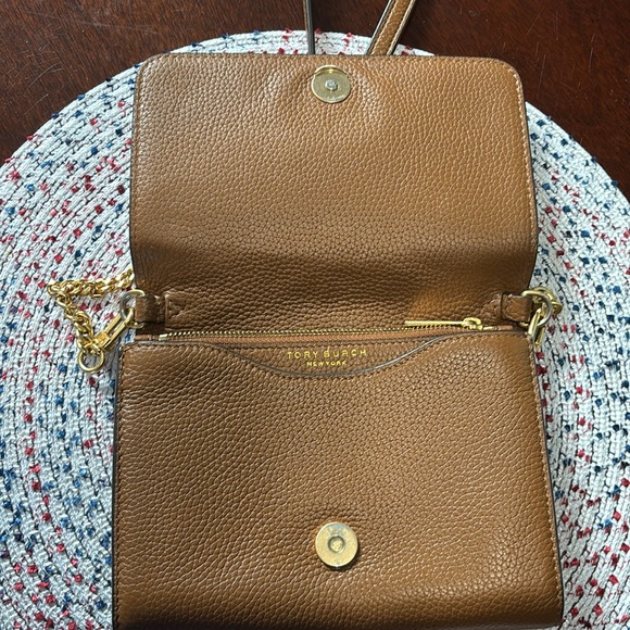Tory Burch tan leather crossbody - Picture 7 of 10
